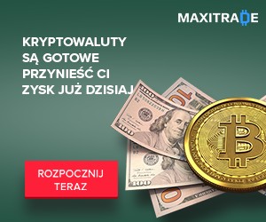 Baner MaxiTrade - cryptocurrency trading